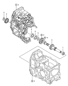 Main Shaft Diagram and Parts List for SX3100 54ALB4S727-54ALB4SW727-54ALB4SX727-54ALB4SY727-54ALB4SZ727-54AMB4S727-54AMB4SW727-54AMB4SX727-54AMB4SY727-54AMB4SZ727 Cub Cadet Lawn Tractor
